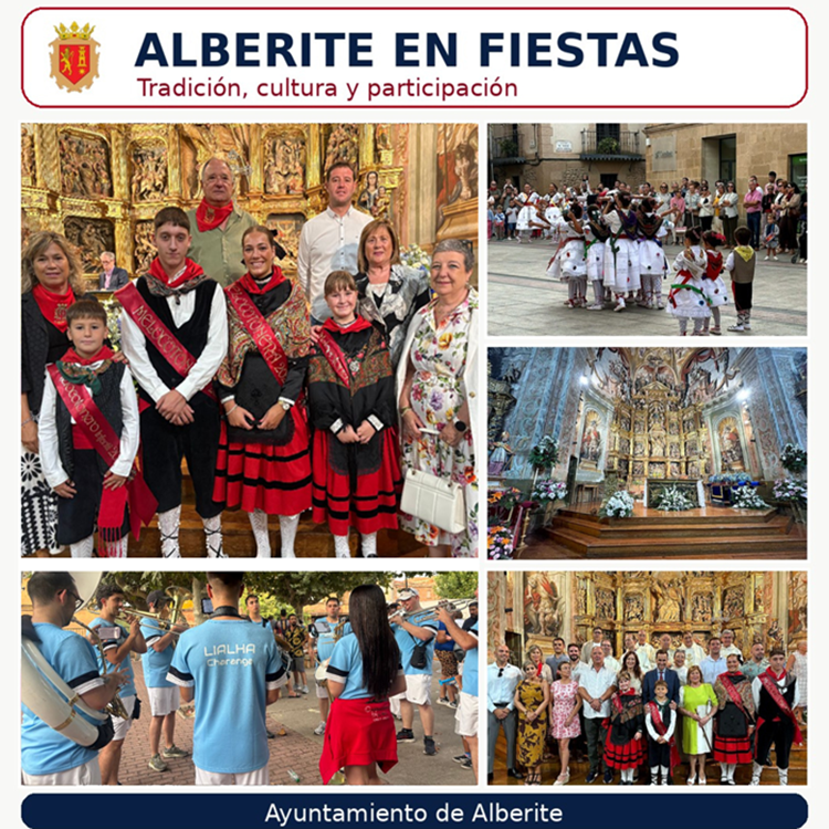 Fiestas patronales de Alberite en honor a la Virgen de La Antigua
